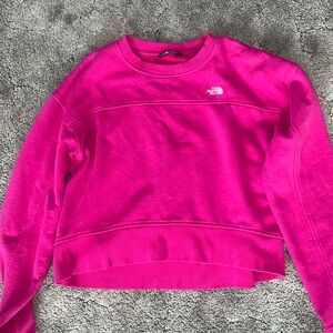 The North Face Vibrant Pink Fleece Pullover